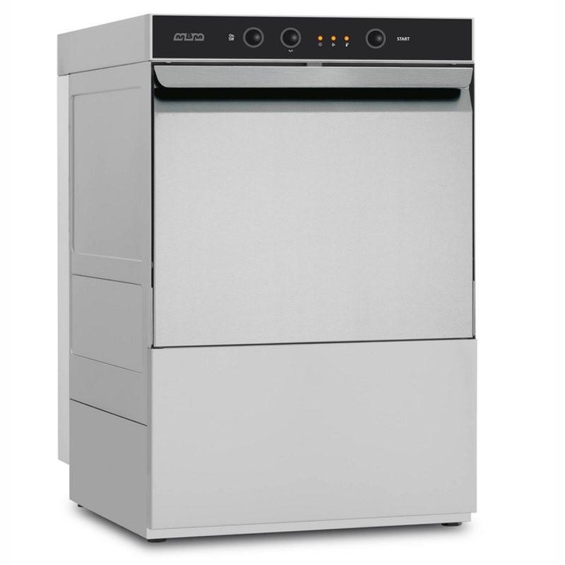 Lave-verres professionnel MBM LB406CR - panier rond Ø40 cm - hauteur porte jusqu'à 25 cm_0