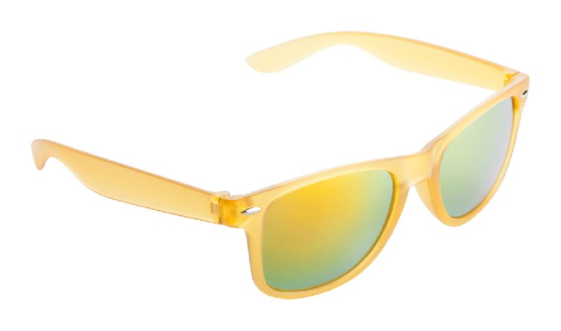 Lunettes de soleil en plastique - Monture transparente - Protection UV400_0