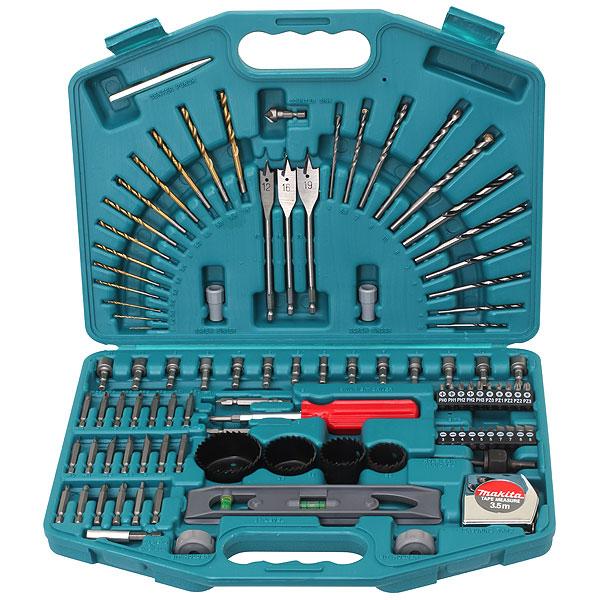 MAKITA COFFRET 100 PIÈCES EMBOUTS ET FORETS : P-35601