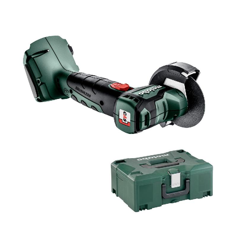 Meuleuse d'angle 18v cc 18 ltx bl d76mm (sans batterie ni chargeur) + coffret metabox - METABO - 600349840 - 775473_0