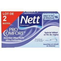 NETT FINESSE - TAMPONS MINI SANS APPLICATEUR