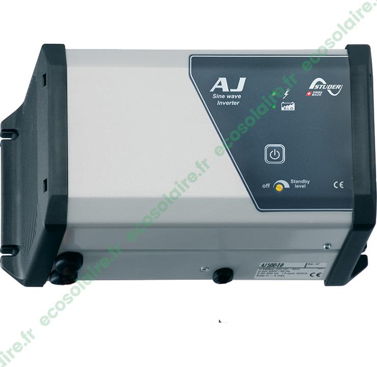 Onduleur AJ500-12 - 400VA/12V - 230VAC/50Hz - Solaire sinusoïdal fiable STUDER_0