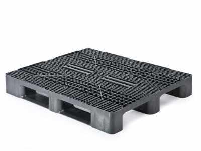 Palette  plastique plus solide et durable -  1000 X 1200 - 3 semelles  - CUQP1210HB3RR_0