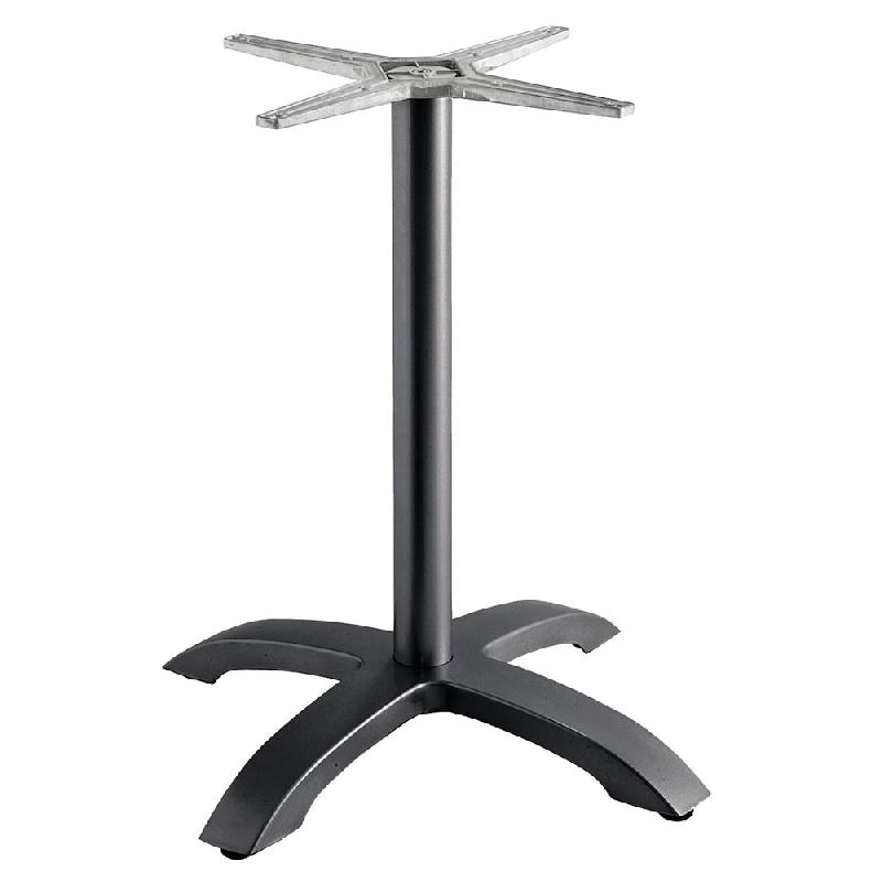 Piètements Capri - Standard et Mange Debout - Capri Black-4 pour plateaux de 60x60 cm à 80x80 cm ou Ø80 cm_0
