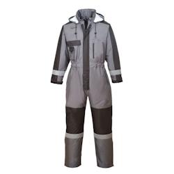 Portwest - Combinaison de travail spéciale hiver Gris Taille XL - XL gris polyester 5036108217427_0