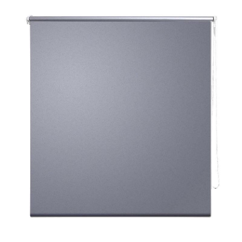 STORE ENROULEUR GRIS OCCULTANT 80 X 175 CM FENÊTRE RIDEAU PARE-VUE VOLET ROULANT 4102007_0