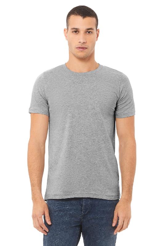 T-shirt homme col rond Heather - Réf: BE3001CVC - Bella + Canvas_0