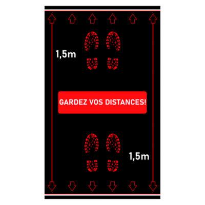 Tapis distanciation sociale 0,90 x 1,50 m_0