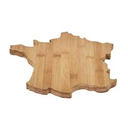 Planche à fromages en bambou forme France The Home Deco Factory - marron 3664944426660_0