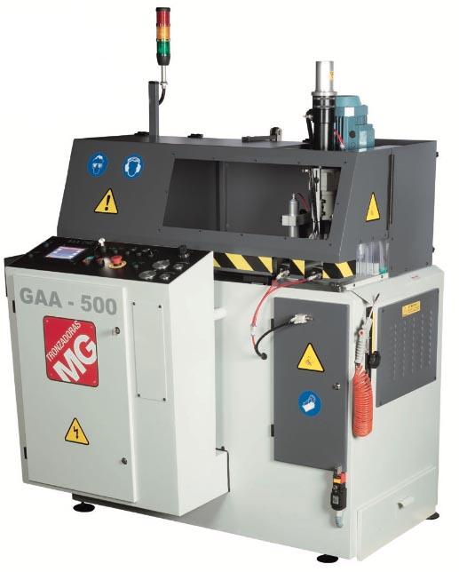 Tronçonneuse aluminium PVC - Avance automatique - CNC GAA-500-90-TR12 MG Tronzadoras_0