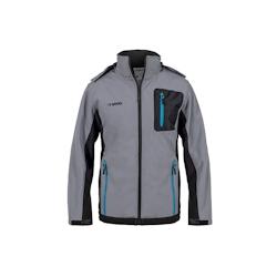 Veste polaire imperméable GRISE à capuche Taille S Mixte 65 % polyester 35% Coton VITO - S gris 5604612707194_0