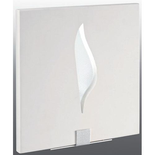 Applique murale en plâtre blanc - 2G7 2x9W 230V - Ballast électronique inclus_0