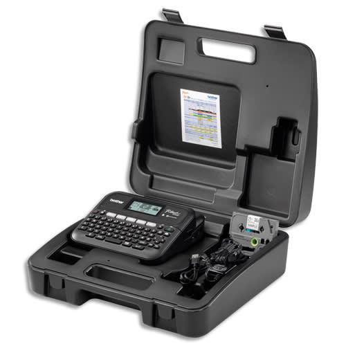 Brother étiqueteuse bureautique pro PT-D460BTVP - 18mm - Bluetooth - Mallette de transport incluse_0