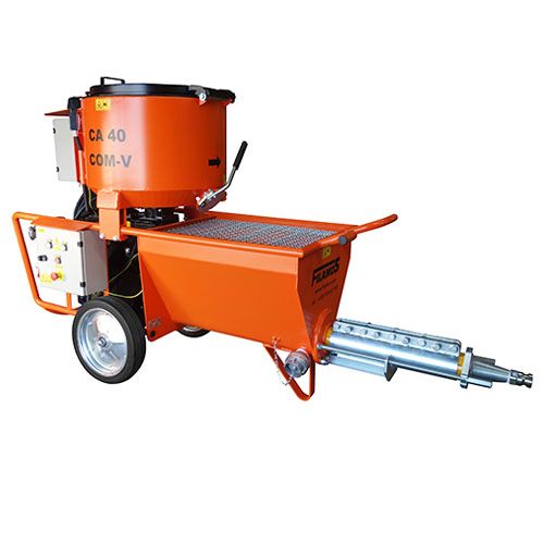 Ca 40 COM-V - Machines à projeter et pompe à crépir Filamos avec variateur - 40 l/min, 3,5 MPa_0