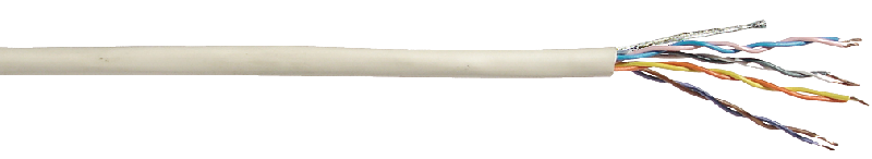 Câble électrique multimédia NEXANS - 5 m - ADSL 298/4P en couronne - Transmission voix, données et images_0