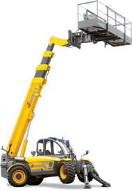 Chariot télescopique élévateur à flèche télescopique à bras fixe - capacité de levage robuste - visibilité et ergonomie optimales_0