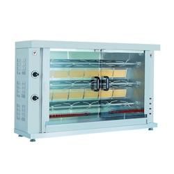 Rôtissoire professionnelle à gaz - 3 broches - Combisteel - 0641094421168_0