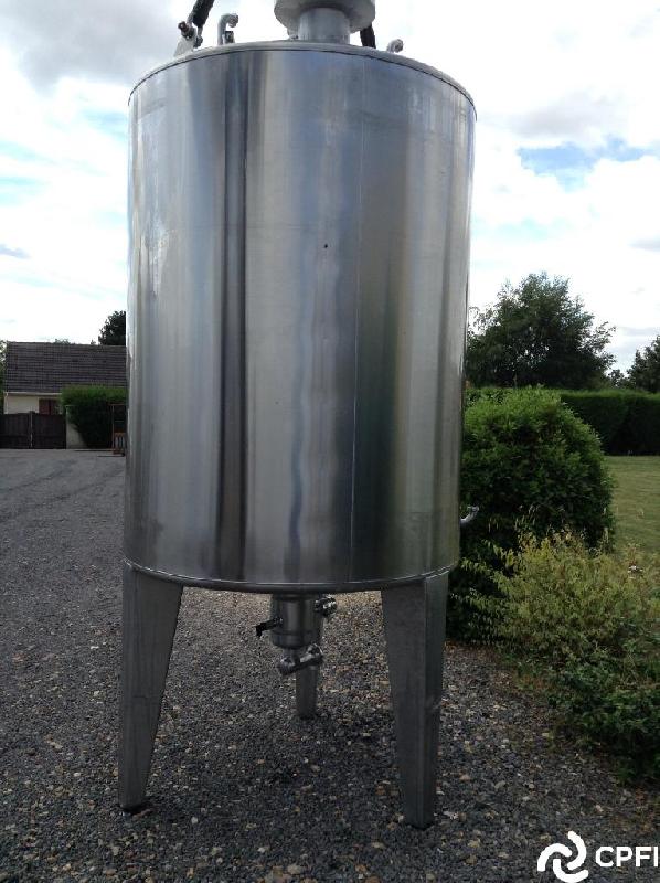 Cuve de préparation bio en inox 4000 L - CUV185 - BIO INOX_0