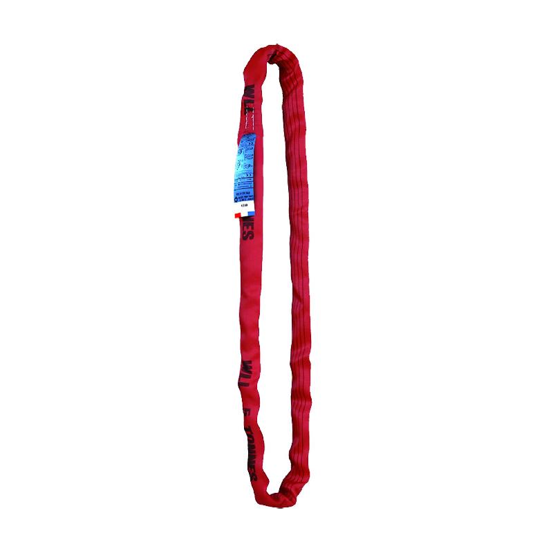 Élingue ronde standard - 5m - Rouge - 4700g - 0,70mm - 5T - Norme EN 1492-2 + A1 2009_0