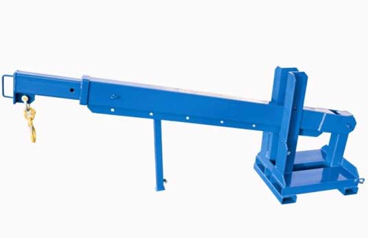 Grue d'atelier pour chariot élévateur - Inclinable jusqu'à 40° - Capacité jusqu'à 2300 kg_0