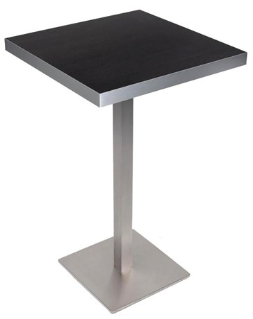 MANGE DEBOUT MERCURE WENGÉ ET ALUMINIUM 60 X 60 CM