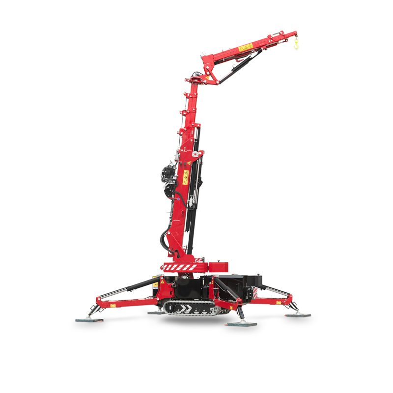 Mini-grue araignée mobile et compacte C6e - Charge 3000kg - Hauteur de levage 16.4m - Bi-motorisation diesel/électrique_0