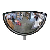 Miroir de surveillance 1/4 sphère panoramique vision à 180°_0