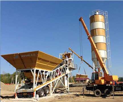 NBS 30-K Centrale à béton - Noval - capacité 30 m3/h_0