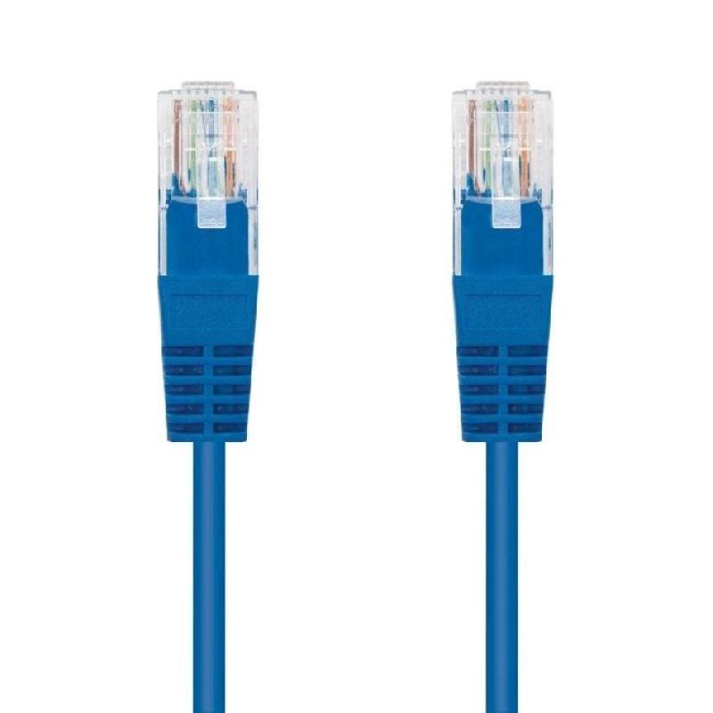 Network Cable RJ45 UTP Nanocable 10.20.0400-L25-BL Cat.6/ 25cm/ Blue - 8433281010963_0