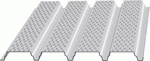 Profil acier nervuré Hacierco 56 SC - support pour panneaux isolants - épaisseur 0.75 mm - 7.84 Kg/m²_0