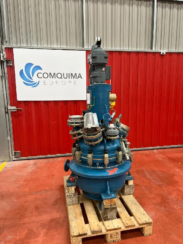 Réacteur émail dietrich atex type ae 90 litres avec enveloppe et agitation - référence                        :                         c13328_0