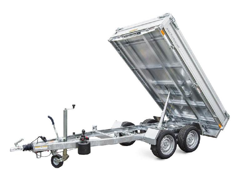 Remorque benne - 2,68 x 1,50m, 2000 kg, manuelle - Humbaur HUK202715_0