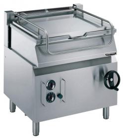 Sauteuse gaz 60l baculante fond duomat 800 mm, gamme 700 firsteel - 373181_0