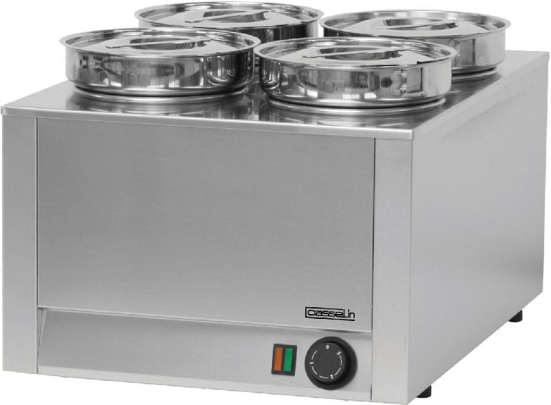 Bain-marie à sauce 4 x 4.5 litres CASSELIN CBMS4_0