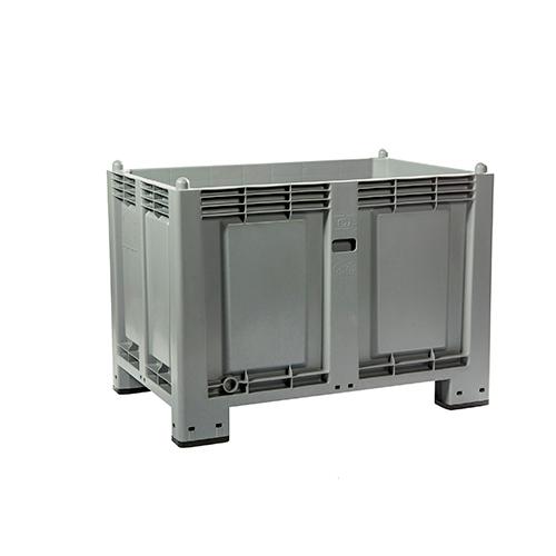 Cargopallet 600 Plus New - caisse-palette en plastique avec porte basculante, robuste et superposable_0