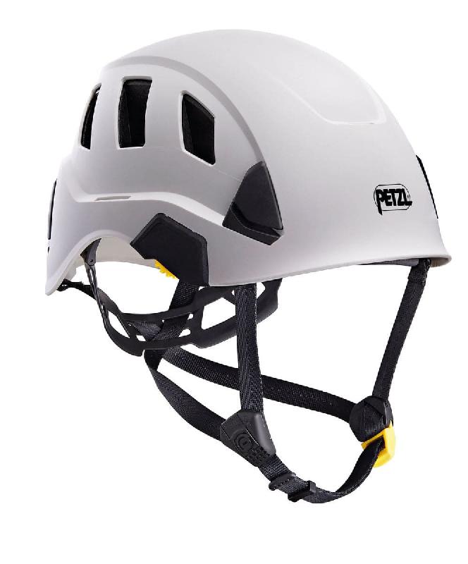 Casque de protection PETZL Strato Vent blanc - léger, ventilé, modularité des accessoires_0