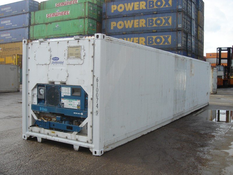 Container frigorifique - carrier 45' pieds_0
