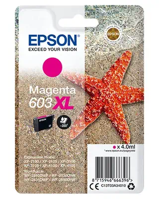 Epson Singlepack Magenta 603XL Ink_0