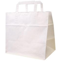 Firplast Sac cabas kraft blanc 75 g/m² 26x17x26 cm - blanc 3760059546085_0