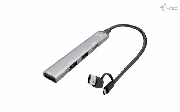 I-TEC usb-c/usb-a metal hub 1x usb 3.0 + 3x usb 2.0_0