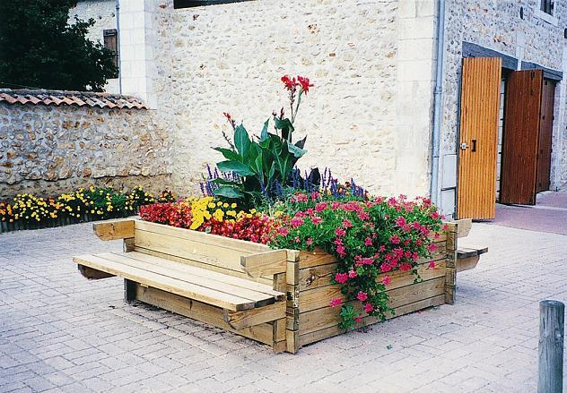 JARDINIÈRE BANC 
