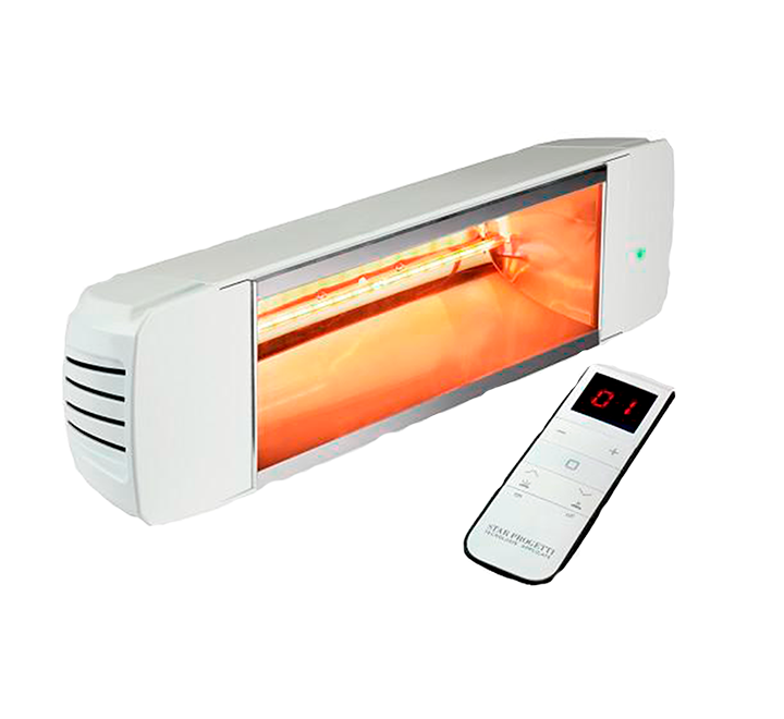 Chauffage radiant heliosa 77 radio blanc - STAR PROGETTI - 110003_0