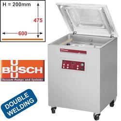 Machine sous-vide à chambre 600x475xh200 mm - 63 m3/h - Modèle SC-120/S avec options disponibles_0