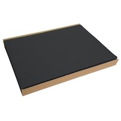 METRO Professional - 100 sets de table unis spunbond - Format 30x40 cm - Couleur noir - noir S000121MI_0