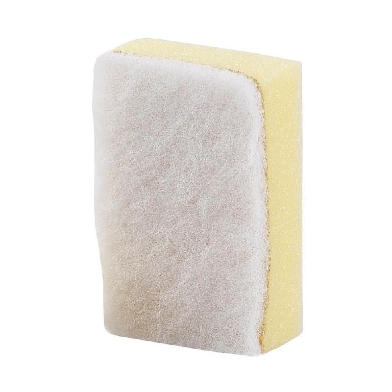 NILFISK ÉPONGE DE CUISINE POLYESTER BLANC ET JAUNE 9 X 5,5 CM (LOT DE 10)