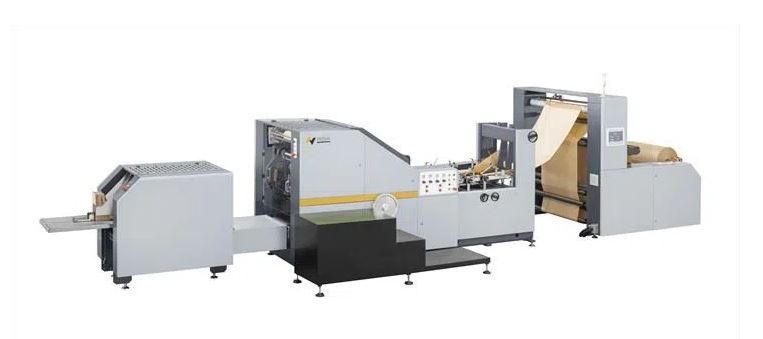 Nwfd-190 - machine de fabrication de sac de papier de fond carré_0