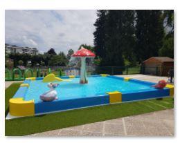 Pataugeoire évolutive - Démontable et modulable, profondeur 20 cm, jeux aquatiques optionnels_0
