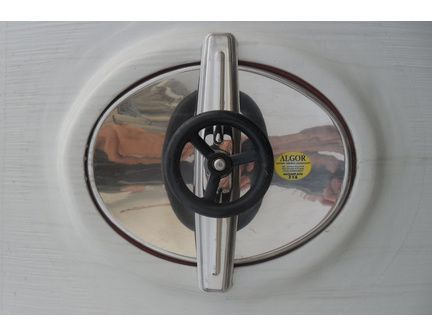 Porte autoclave inox 316l ovale, pour trou d'homme en virole sur cuve à engrais, cuve à eau ou cuve vinicole_0
