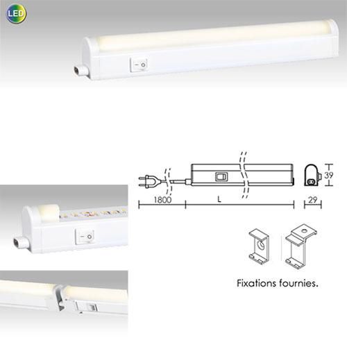 Réglette led 7w 4000k 230v halolite aric_0