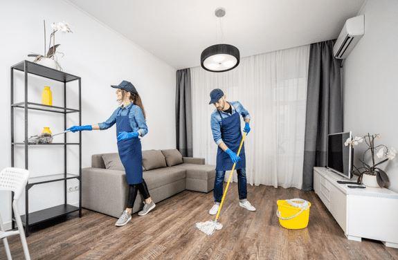 Service de nettoyage d'appartement